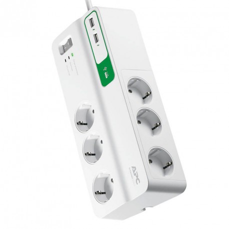 Prenapetostna zaščita APC SurgeArrest Essential PM6U-GR 6xSchuko 2xUSB