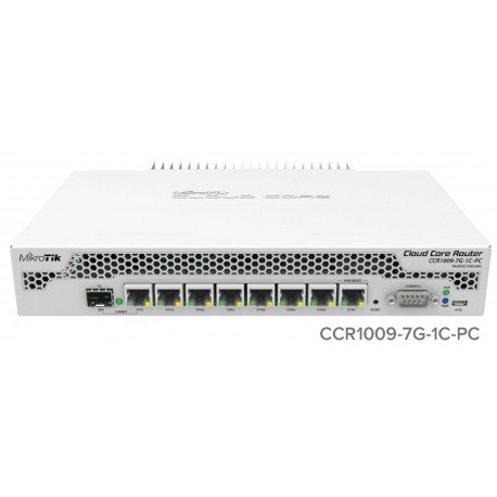Usmerjevalnik 7xRJ45 10/100/1000 48cm CCR1009-7G-1C-PC Mikrotik