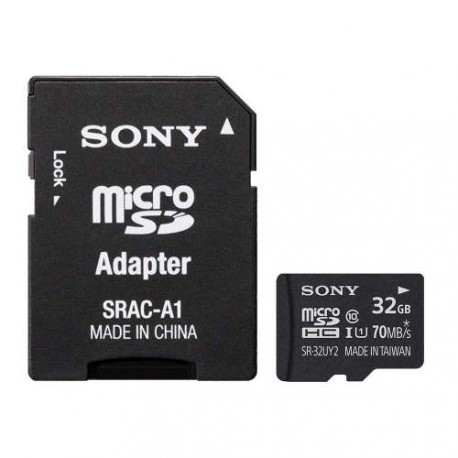 Spominska kartica Sony MICRO SD + adapter 32GB UHS-I 40MB/s class 10