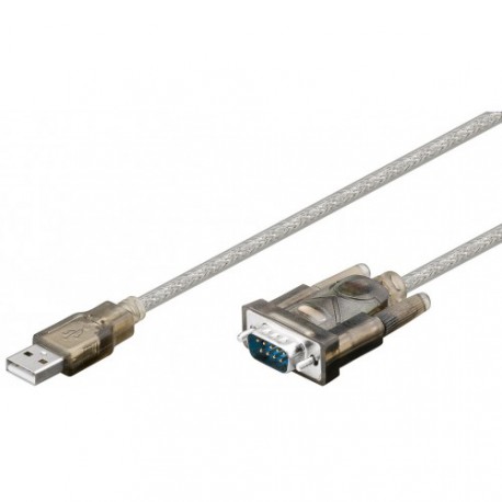 Pretvornik USB na serijski port 1.5m, Goobay 95435
