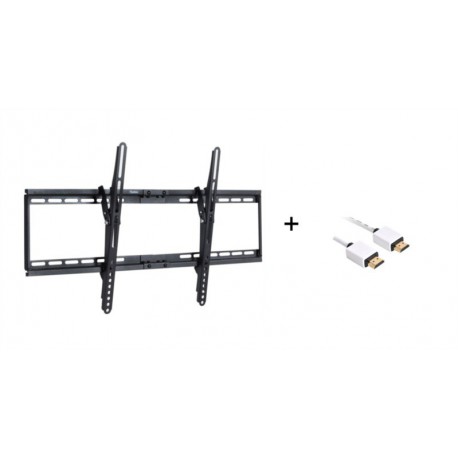 Stenski nosilec za TV 32-65 do 75kg + HDMI kabel 1.0m, VonHaus 05/023X-HDMI1M