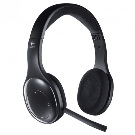 Slušalke z mikrofonom Logitech H800 brezžične bluetooth