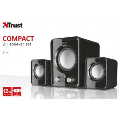 Zvočniki 2.1 Trust ZIVA compact