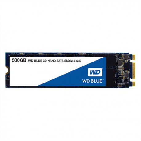 SSD disk 500GB M.2 SATA3 WD BLUE 3D NAND, WDS500G2B0B