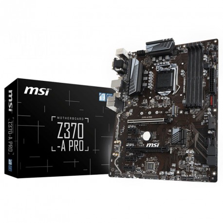 Matična plošča MSI Z370-A PRO, DDR4, LGA1151, ATX