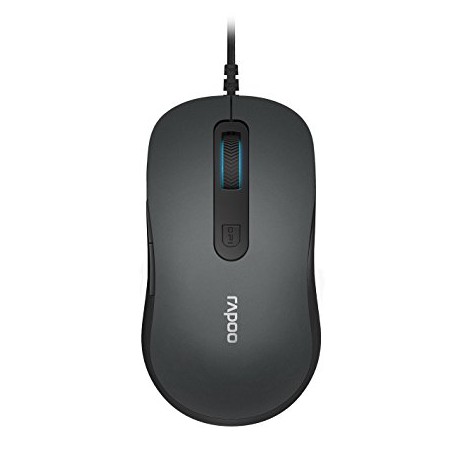 Miška USB optična Rapoo N3610, siva