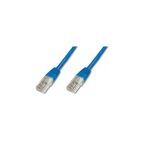 Priključni kabel za mrežo Cat5e UTP, 1.5m, moder