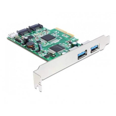 Kartica PCI Express USB 3.0 2xA + 2xSATA III, Delock